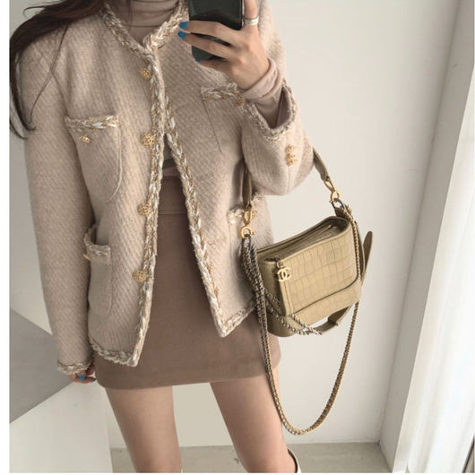 Chaqueta Acolchada de Tweed con Múltiples Bolsillos - Image 25