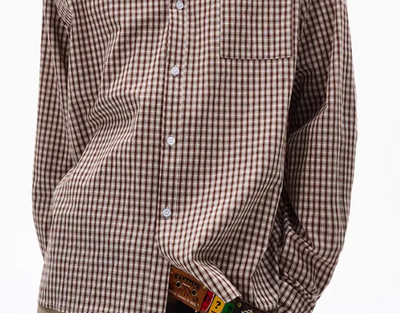 Camisa de Cuadros Clásica Americana de Manga Larga Unisex - Image 11