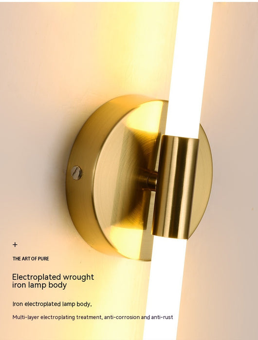 Lámpara de Pared Minimalista con Tira LED Lineal Creativa - Image 8