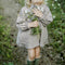 Blusa Princesa Niña Cuello Muñeca Algodón y Lino