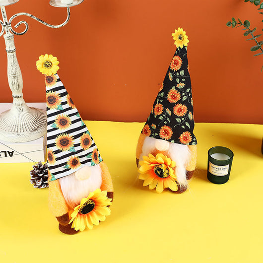Muñeca Decorativa Festival de Girasoles para Ventana - Image 11