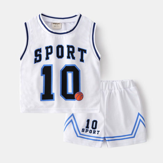 Conjunto Deportivo Infantil - Chaleco y Sudadera para Niños Estilo Verano - Image 3
