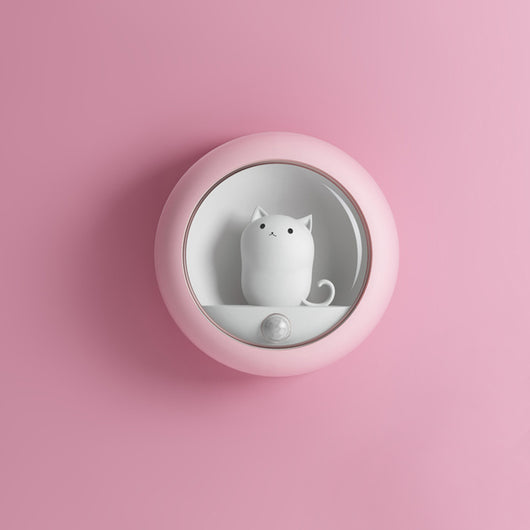 Lámpara Nocturna Inteligente con Sensor de Movimiento - Diseño Gato para Dormitorio - Image 14