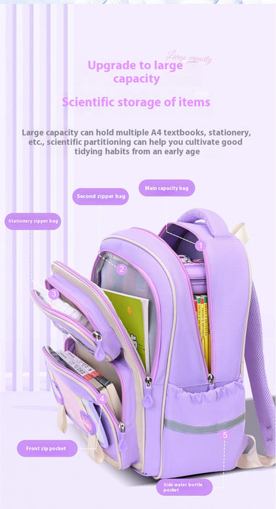 Mochila Escolar Ligera para Niñas - Image 22
