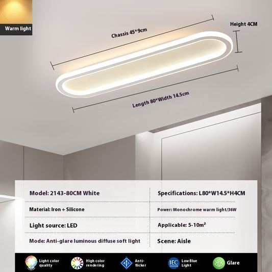 Lámpara LED Minimalista para Dormitorio y Vestidor - Image 2