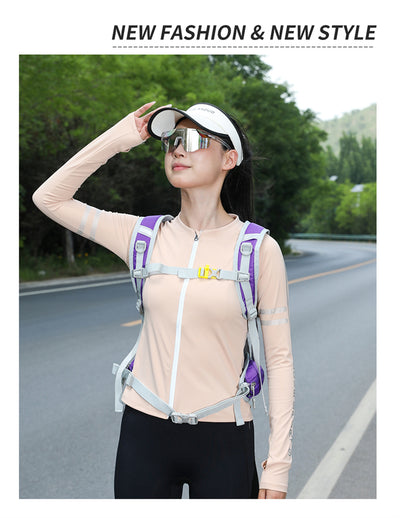 Mochila de Hidratación Ligera AZELA, Mochila Deportiva Transpirable con Múltiples Bolsillos para Trail Running, Senderismo, Ciclismo - Image 34
