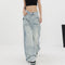 Women's High-Waisted Straight Leg Vintage Jeans