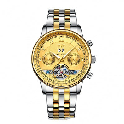 Reloj Automático para Hombre con Fases Lunares y Diseño Empresarial - Image 26