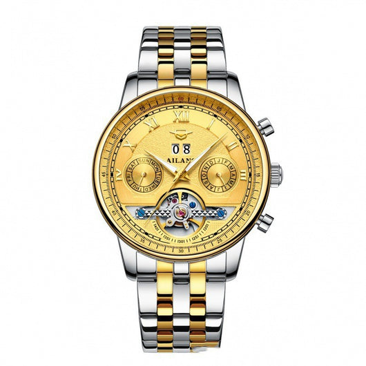 Reloj Automático para Hombre con Fases Lunares y Diseño Empresarial - Image 26