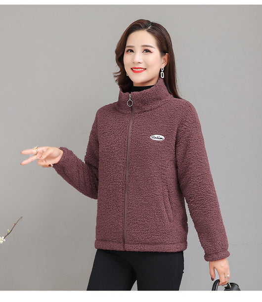 Abrigo Térmico para Mujer Adulta - Chaqueta Acolchada de Algodón con Forro Polar - Image 15