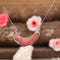 Colar com Pingente de Geodo Ágata e Flor Solar Estilo Boho 7 Estilos