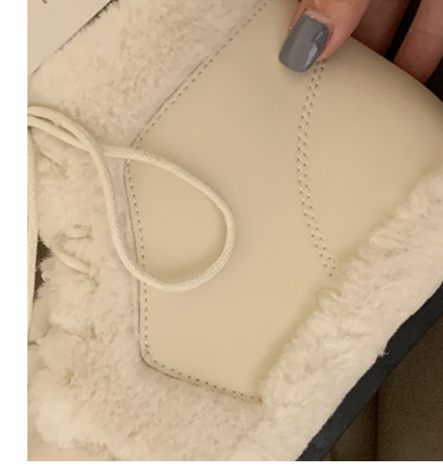 Zapatos de Algodón Cálidos con Forro de Lana y Pelaje Grueso - Image 19
