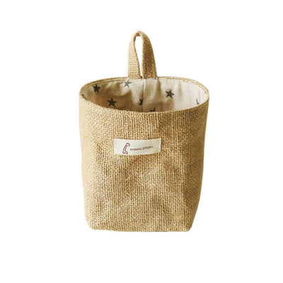 Bolsa de Almacenamiento de Yute para Baño y Escritorio - Image 2