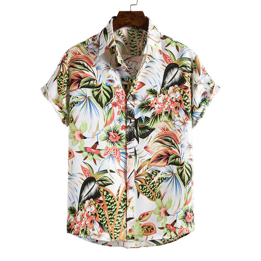 Camisa Hawaiana Manga Corta para Hombre - Image 45