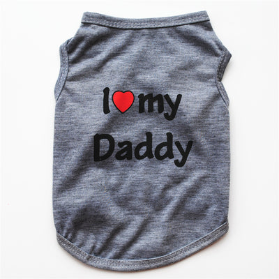 Chaleco para Mascotas Estilo Clásico Mamá Papá - Image 18
