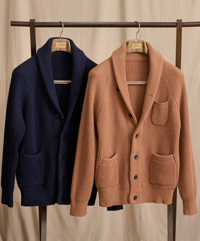 Cardigan Tejido Retro para Hombre - Abrigo Cálido y Versátil - Image 5