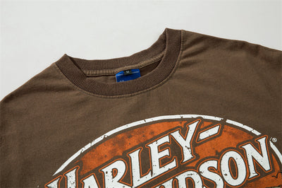 Camiseta Manga Corta Estampado de Letras para Hombre - Image 10