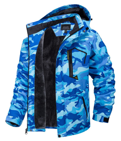 Chaqueta Térmica Impermeable para Hombre - Abrigo Grueso Invierno y Otoño - Image 11