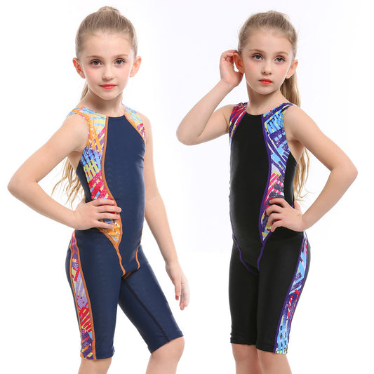 Traje de Baño Infantil de Una Pieza - Conjunto de 5 Piezas