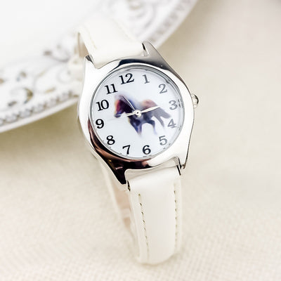 Reloj Infantil de Cuero con Diseño de Caricaturas - Image 4
