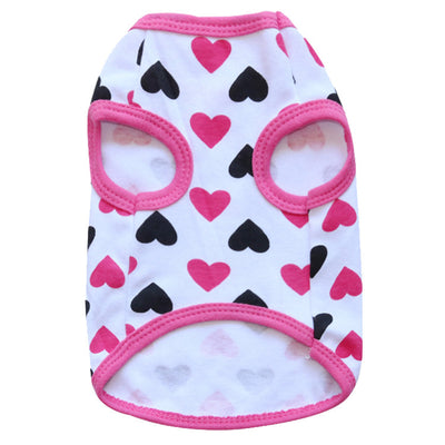Chaleco de Algodón Estampado Love para Mascotas - Image 10