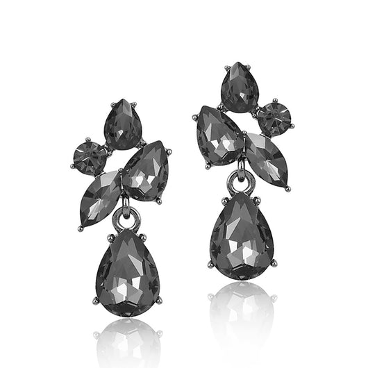 Aretes de Acero Quirúrgico con Cristales - Diseño Minimalista Elegante - Image 7