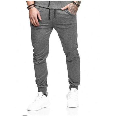 Pantalones Slim Fit de Color Liso - Estilo Europeo y Americano - Image 3