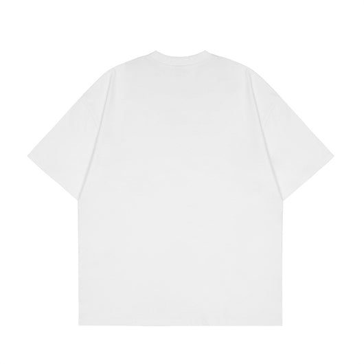Playera Holgada Estampado Robot Alienígena Tech para Hombre - Image 9