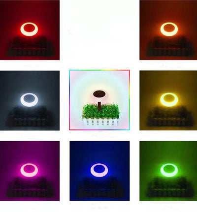 Luces Solares de Jardín RGB Redondas Multicolor - Image 10