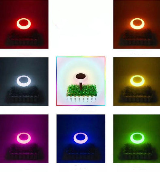 Luces Solares de Jardín RGB Redondas Multicolor - Image 10