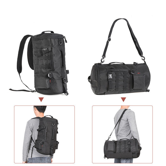 Mochila Cilíndrica para Caña de Pescar - Bolsa de Transporte Impermeable - Image 2