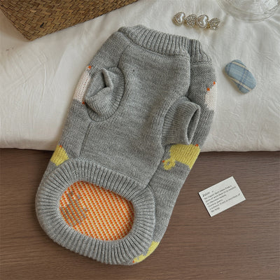 Suéter Fair Isle para Perro Pequeño - Abrigo Teddy Otoño Invierno - Image 3