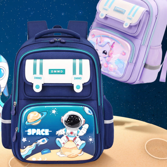 Mochila Escolar Impermeable Ultraligera de Gran Capacidad para Estudiantes
