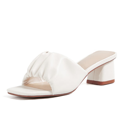 Chanclas de Tacón Medio Grueso - Comodidad y Estilo - Image 6