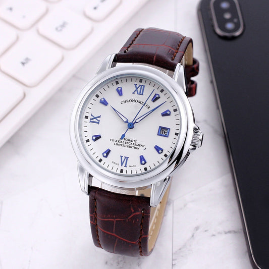 Reloj Automático Esqueleto Transparente para Hombre