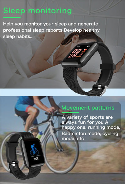 Pulsera Deportiva Inteligente con Monitor de Sueño y Contador de Pasos - Image 17