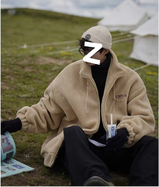 Chaqueta de Algodón Acolchada con Forro de Lana para Hombre - Image 12