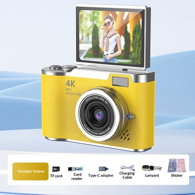 Cámara Digital 4K con Sensor de Alta Resolución para Fotos y Selfies - Image 5