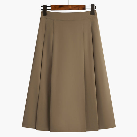 Falda Negra Larga y Delgada - Diseño Minimalista Moderno - Image 9