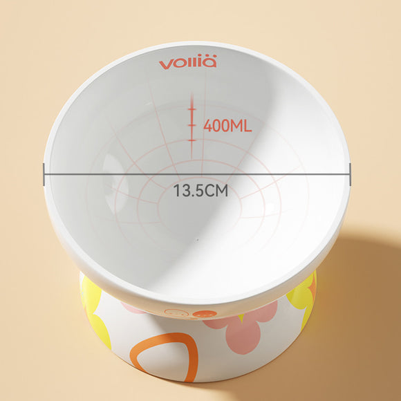 Comedero Inclinado de Cerámica para Gatos
