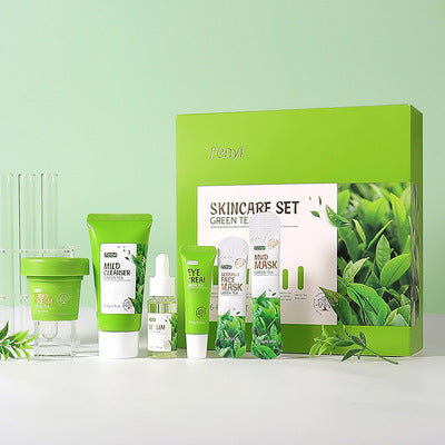 Set de Cuidado Facial con Té Verde - 5 Piezas - Image 11