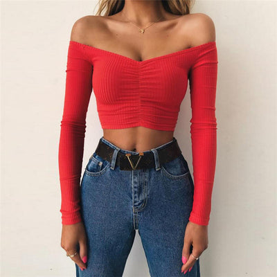 Camiseta Corta Ajustada Cropped - Image 15