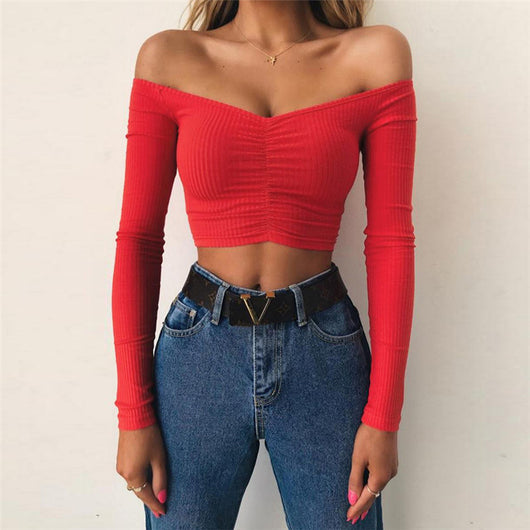 Camiseta Corta Ajustada Cropped - Image 15