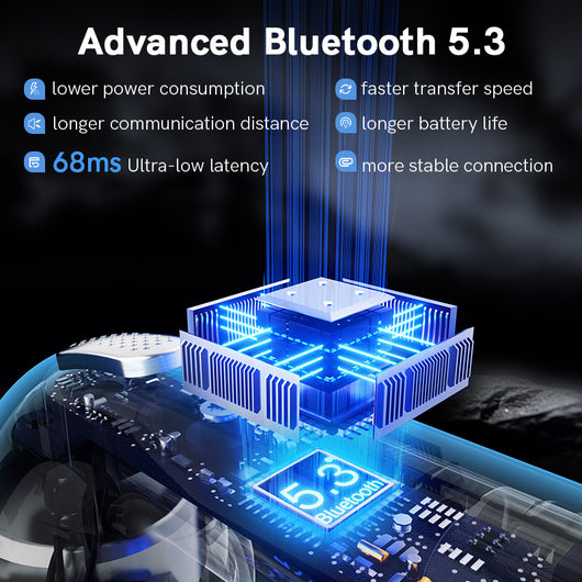 Auricular Bluetooth Semiabierto con Cancelación de Ruido y Cable HD - Image 11