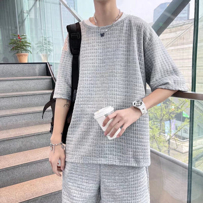 Conjunto Casual de Verano para Hombre - Camiseta y Shorts - Image 3