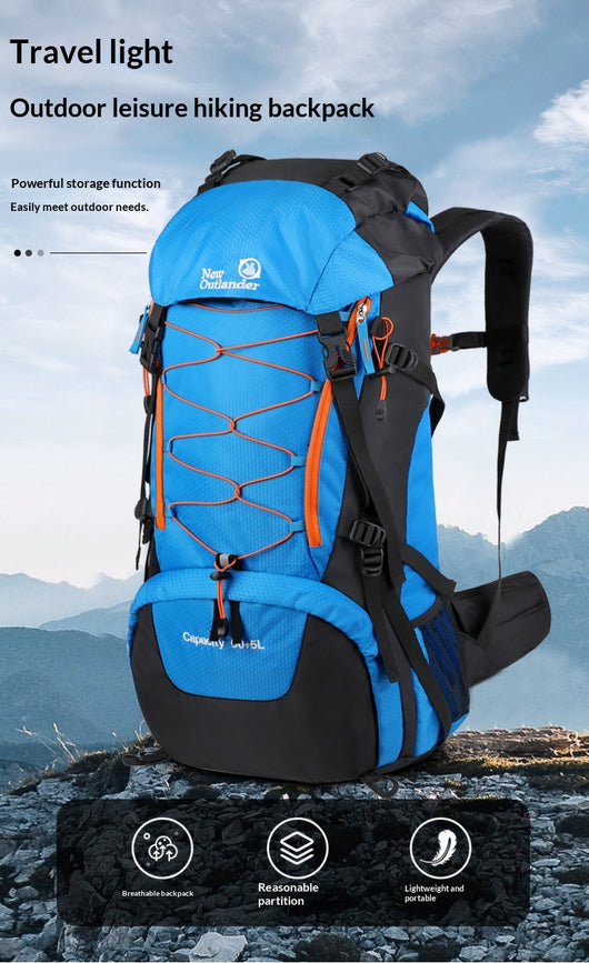 Mochila de Viaje y Senderismo Impermeable de Gran Capacidad - Image 12