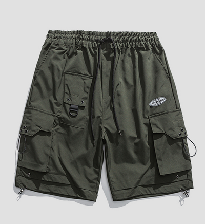 Shorts Casuales Hombre Estilo Coreano Cintura Alta Bolsillos Amplios - Image 6