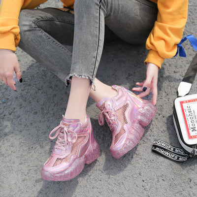 Zapatillas Deportivas Frozen Shoes Plataforma Mesh Transpirables - Image 8