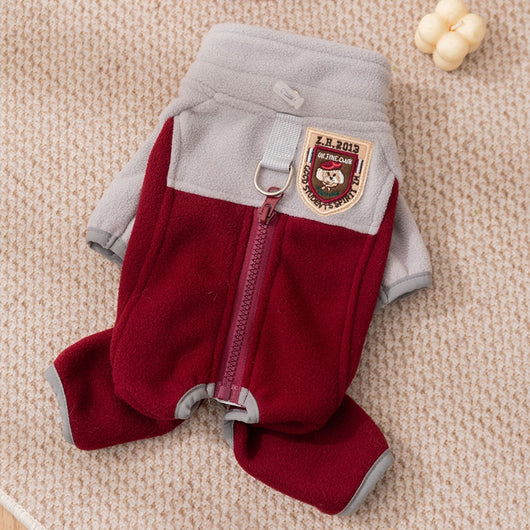 Abrigo Polar Térmico para Perros Pequeños - Diseño Bicolor - Image 26