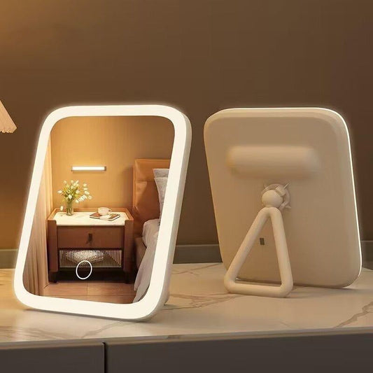 Espejo de Maquillaje LED para Dormitorio con Carga USB